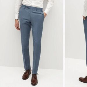 NWT The Groomsman Suit Men's Dress Pants Steel Blue Slim /Mod Fit Assorted Sizes